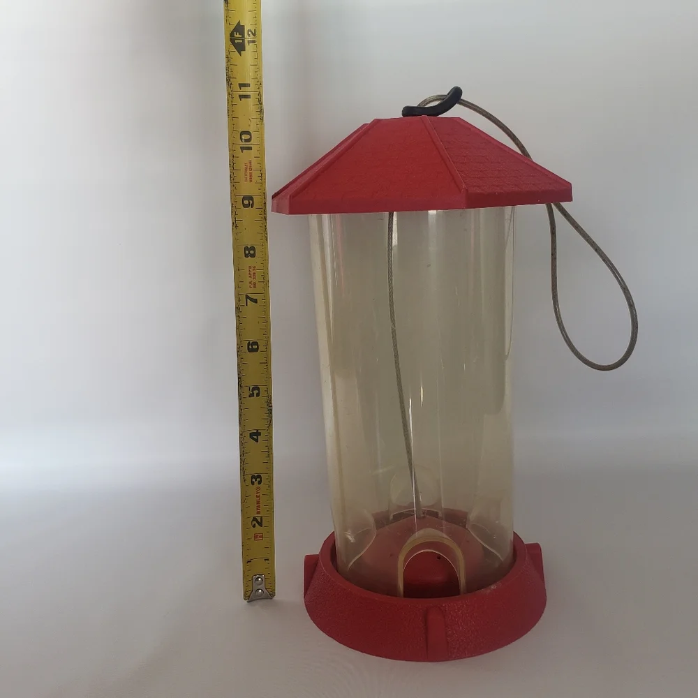 Red Birdfeeder
